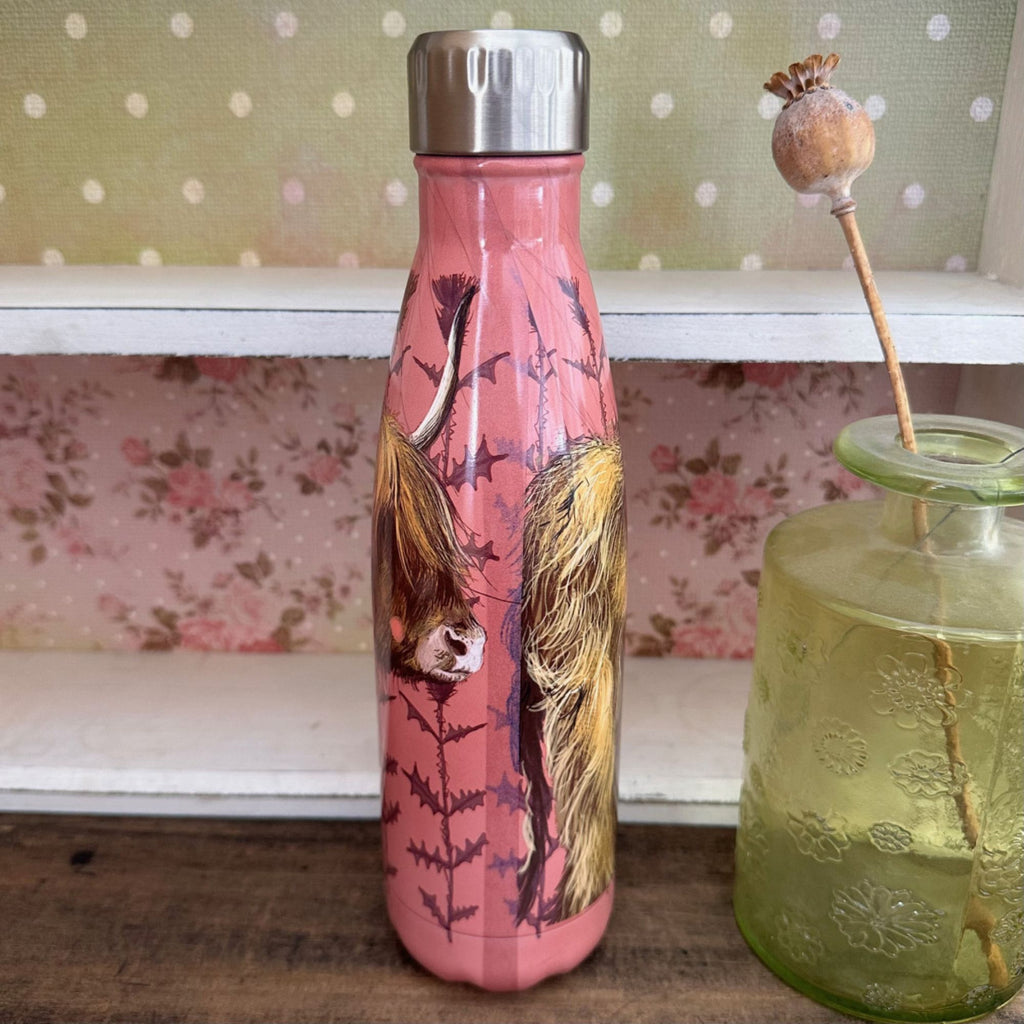 Alex Clark Highland Cow Water Bottle