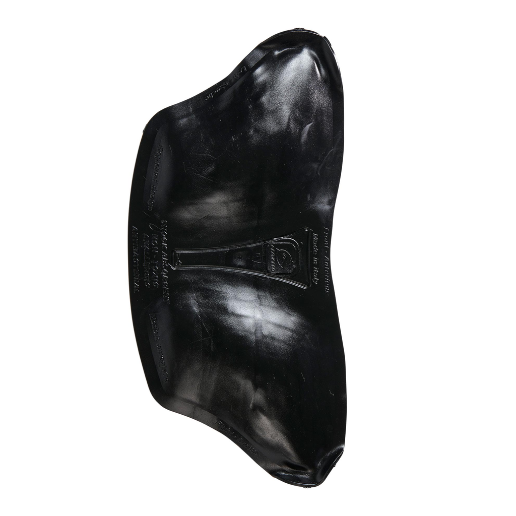 Acavallo Classic Gel Non Slip Half Front Riser - Black