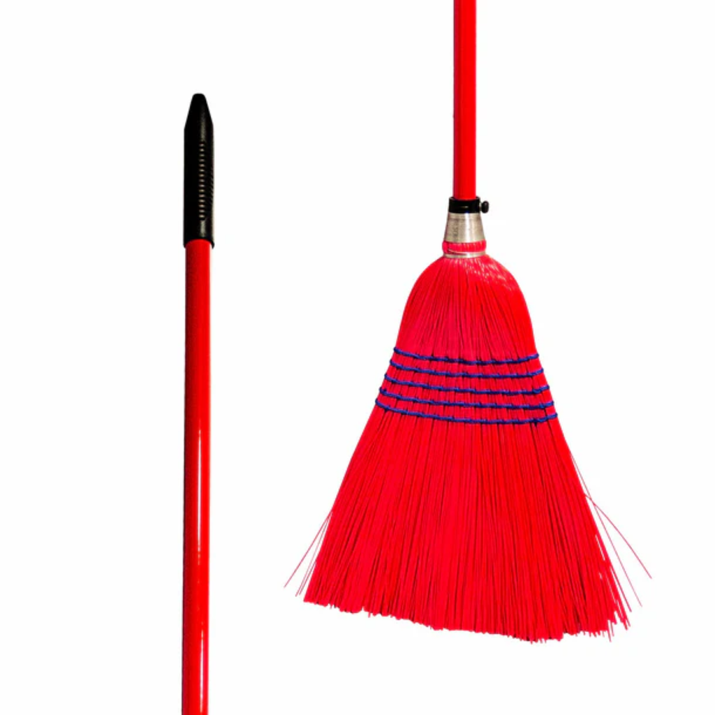 Red Gorilla Deluxe Standard Broom - Red