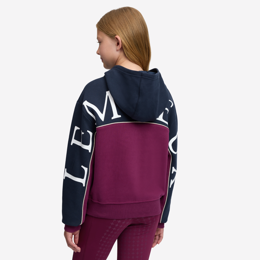 LeMieux Young Rider Sadie Hoodie - Blackberry