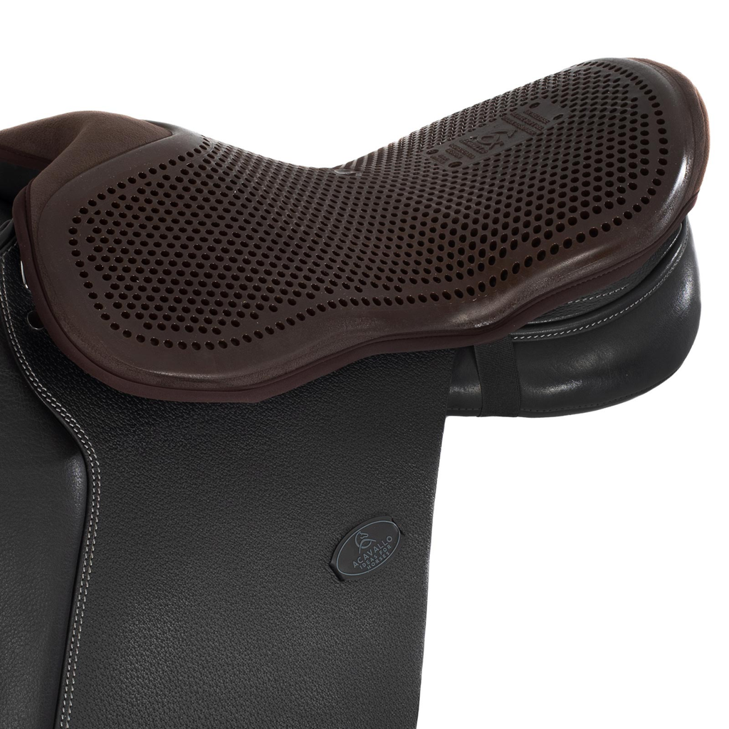 Acavallo Standard Jumping Gel Out Seat Saver 10mm - Brown