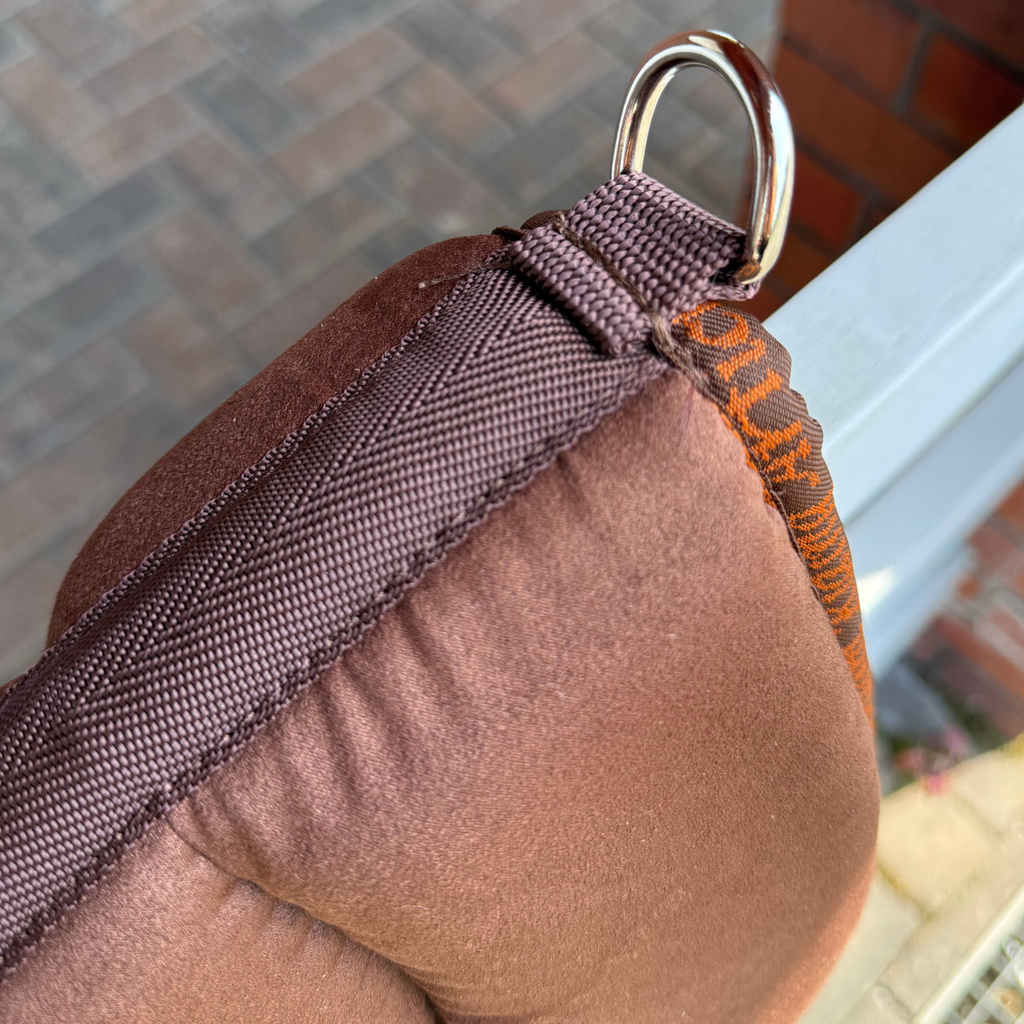 F.R.A Dardo Bareback Pad - Brown Suede