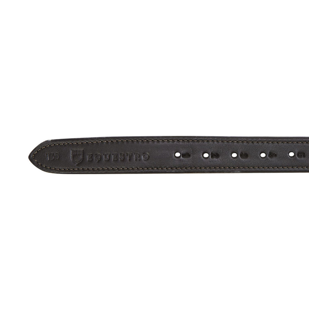 Acavallo Double Stirrup Leathers - Dark Brown