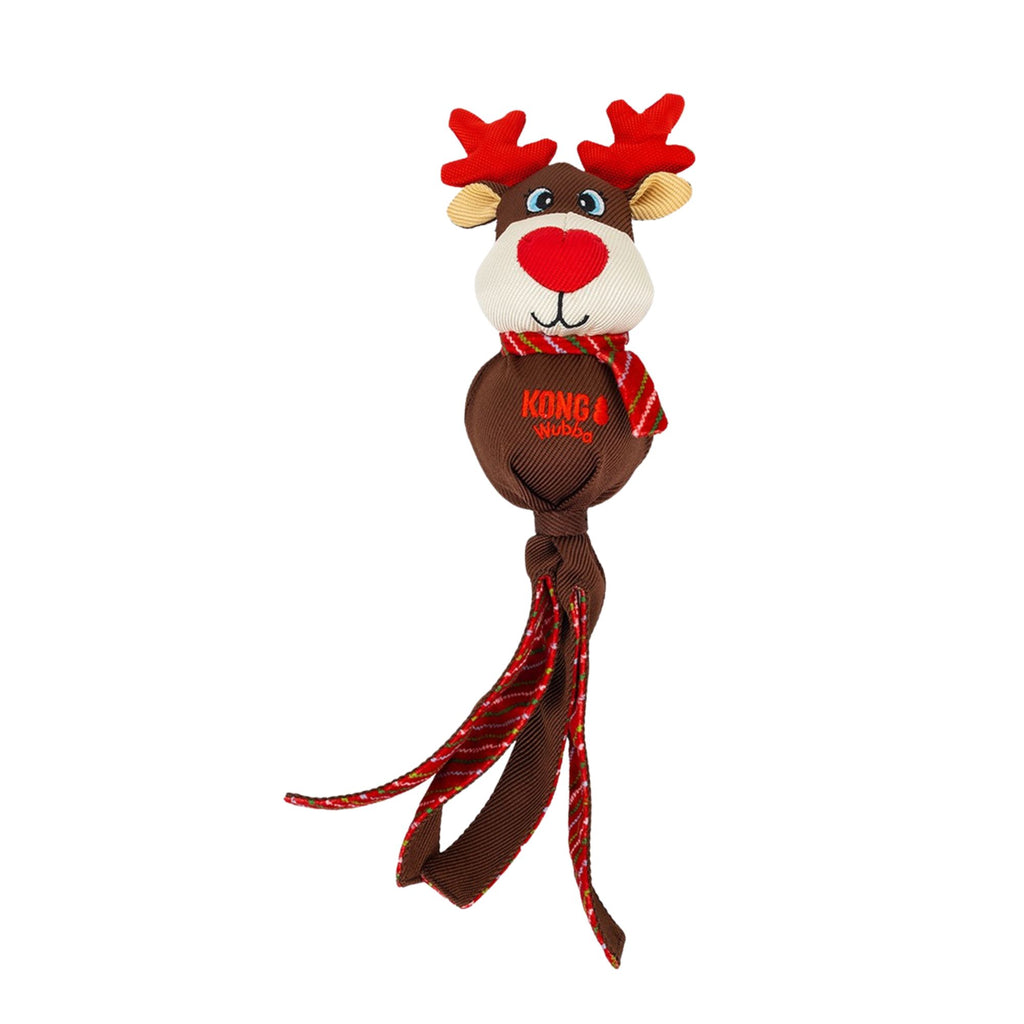 Kong Holiday Wubba Assorted Rudolf/Santa Assorted