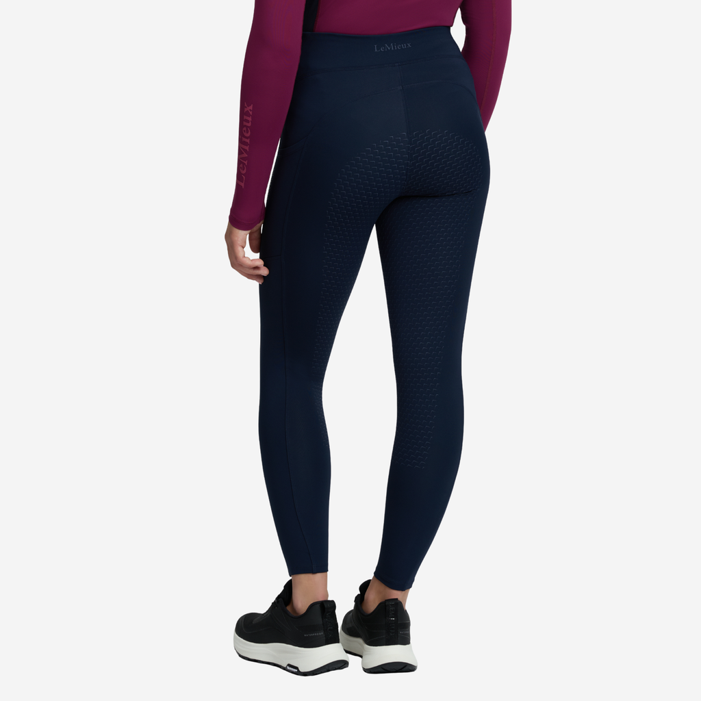LeMieux Young Rider Nell Brushed Pull Ons - Navy