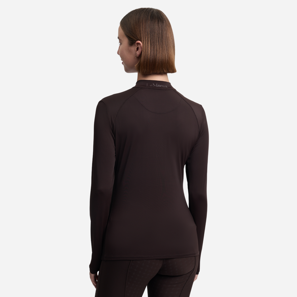 LeMieux Ladies Brilliance Heyden Lightweight Base Layer - Espresso