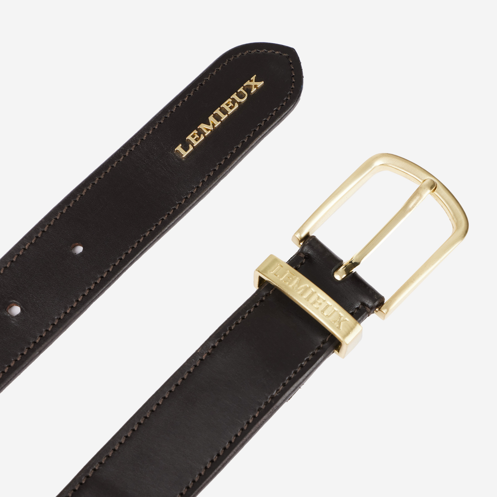 LeMieux Crystal Insert Belt - Brown