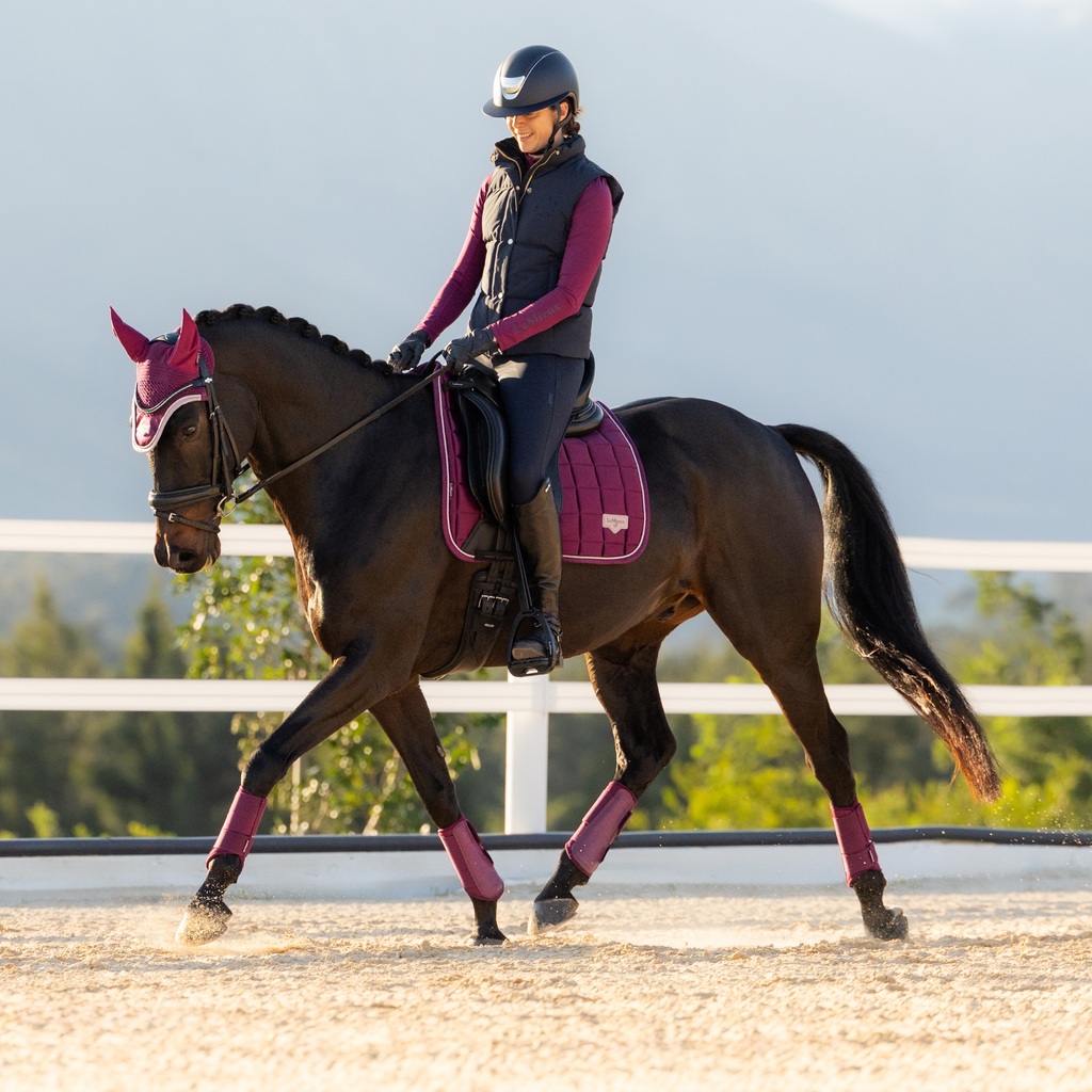 LeMieux Loire Classic Dressage Square - Blackberry