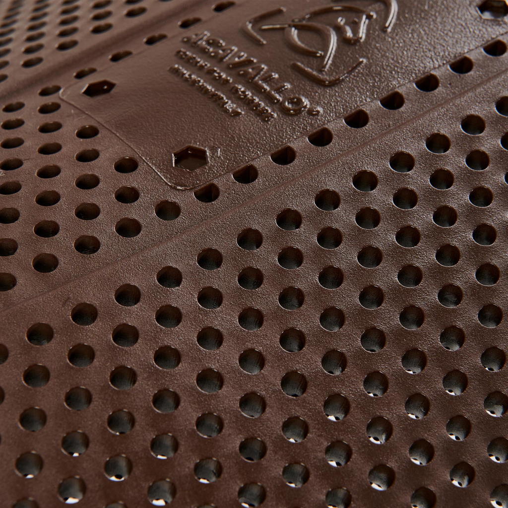 Acavallo Classic Gel Non Slip Flat - Brown