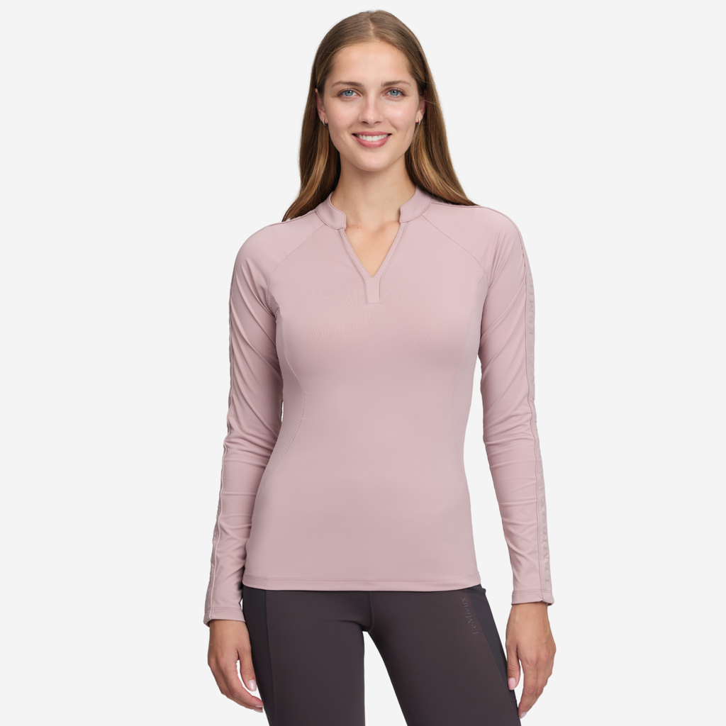 LeMieux Ladies Lisa Long Sleeve Base Layer - Wild Rose