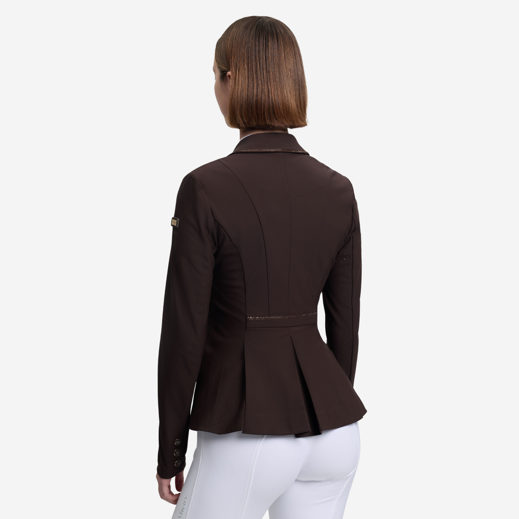 LeMieux Ladies Brilliance Diana Show Jacket - Espresso