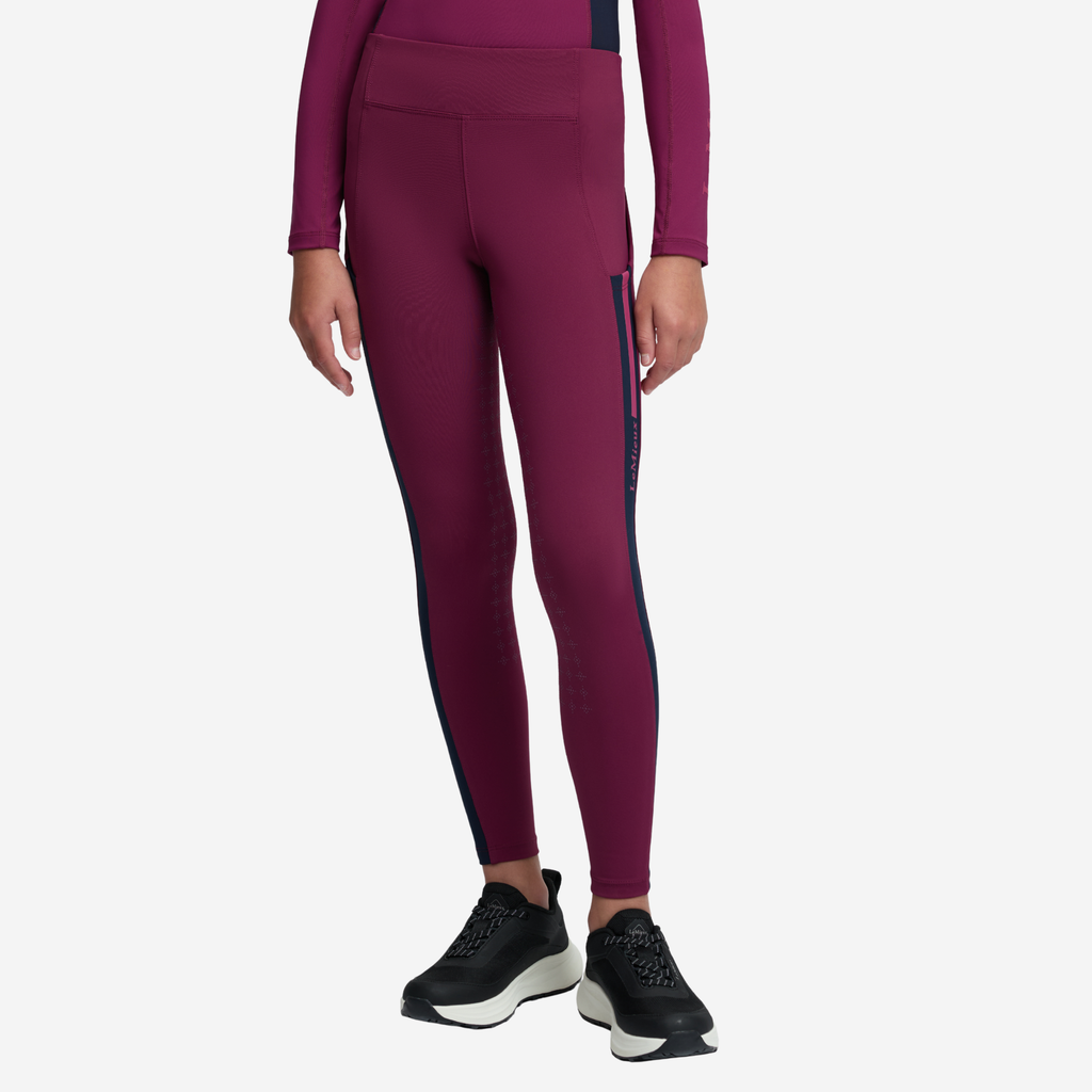LeMieux Young Rider Orla Pull Ons - Blackberry