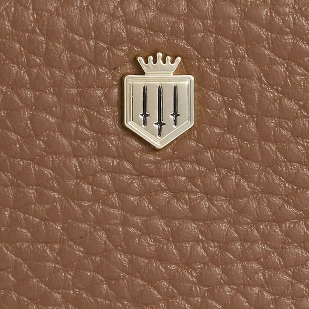 Fairfax & Favor Purse Key Ring - Tan Leather
