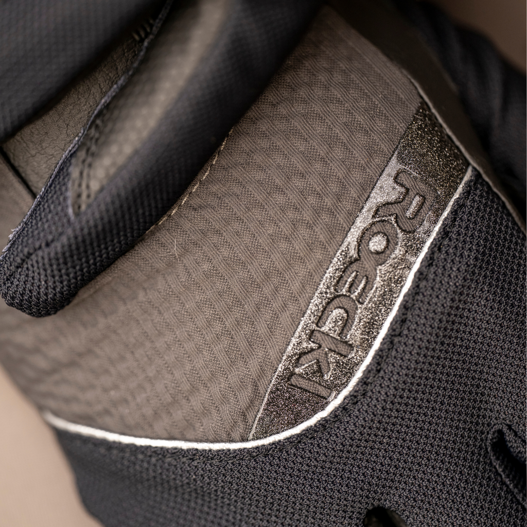 Roeckl Millero Riding Glove - Black/Volcanich Ash