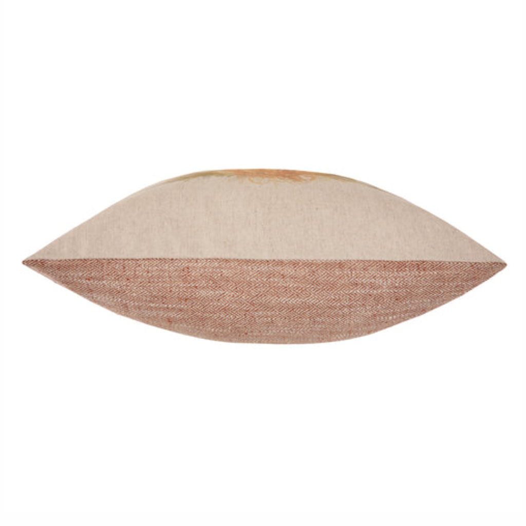 Voyage Maison Highland Coo Printed Cushion - Natural