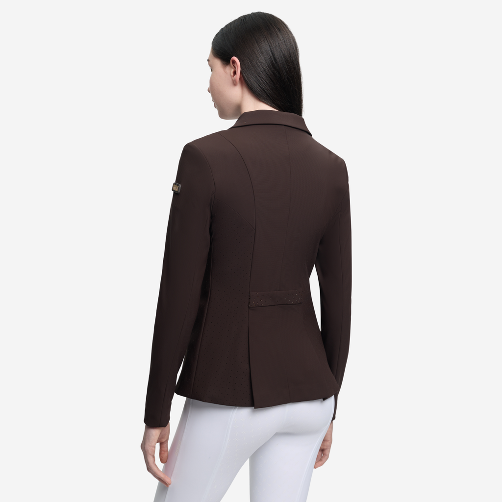 LeMieux Brilliance Junior Pro Show Jacket - Espresso