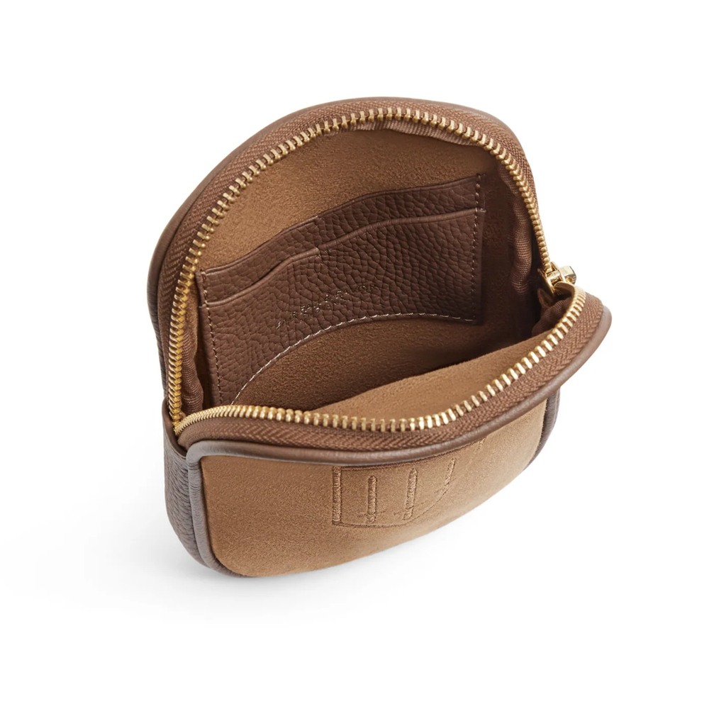 Fairfax and Favour Mini Finsbury Cross Body Bag - Tan Suede
