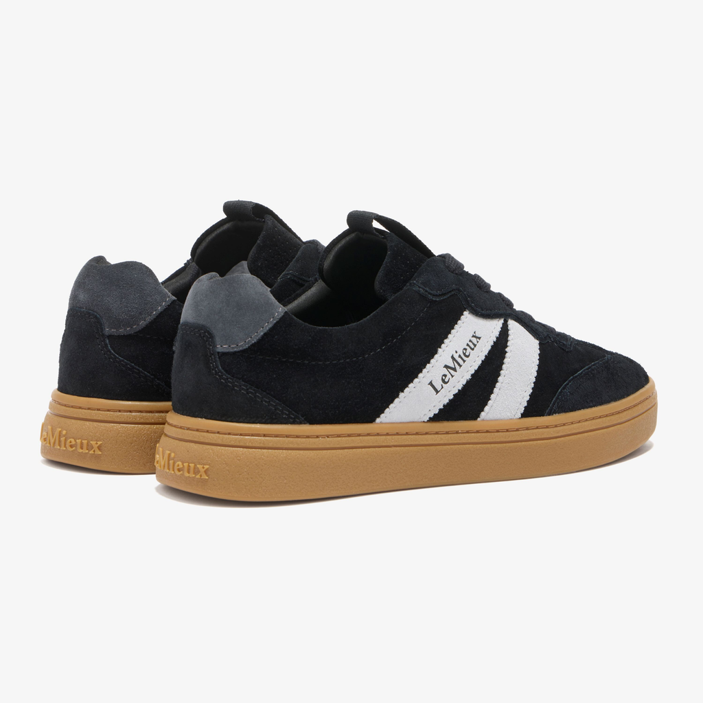 LeMieux Stockbridge Suede Lifestyle Trainers - Black
