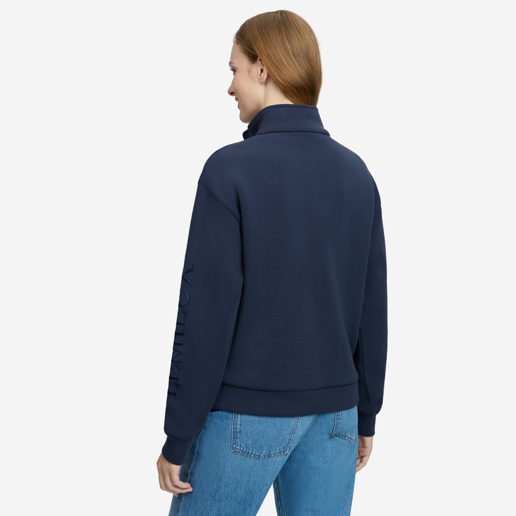LeMieux Ladies Scarlet Quarter Zip Sweat - Navy