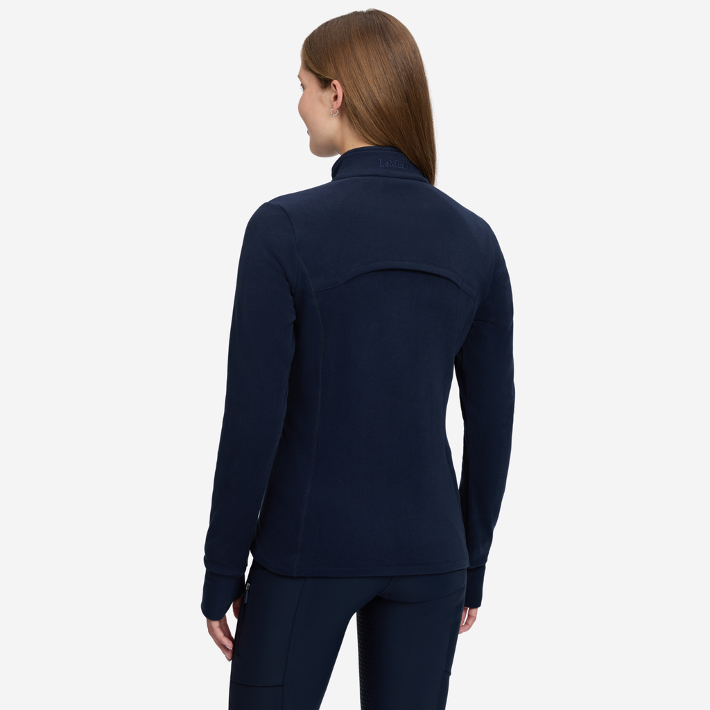 LeMieux Ladies Frances Quarter Zip Fleece - Navy