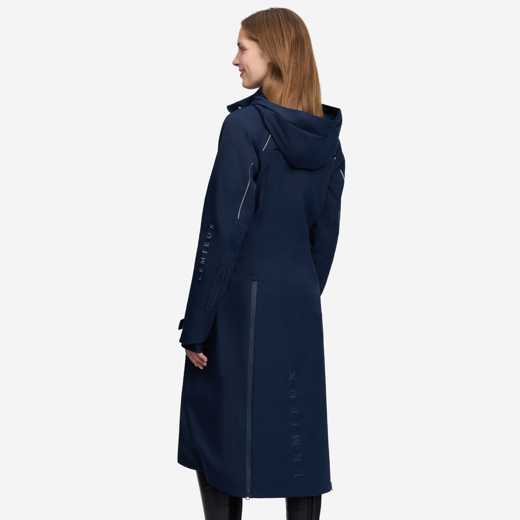 LeMieux Ladies Stormwear Performance Riding Coat - Navy