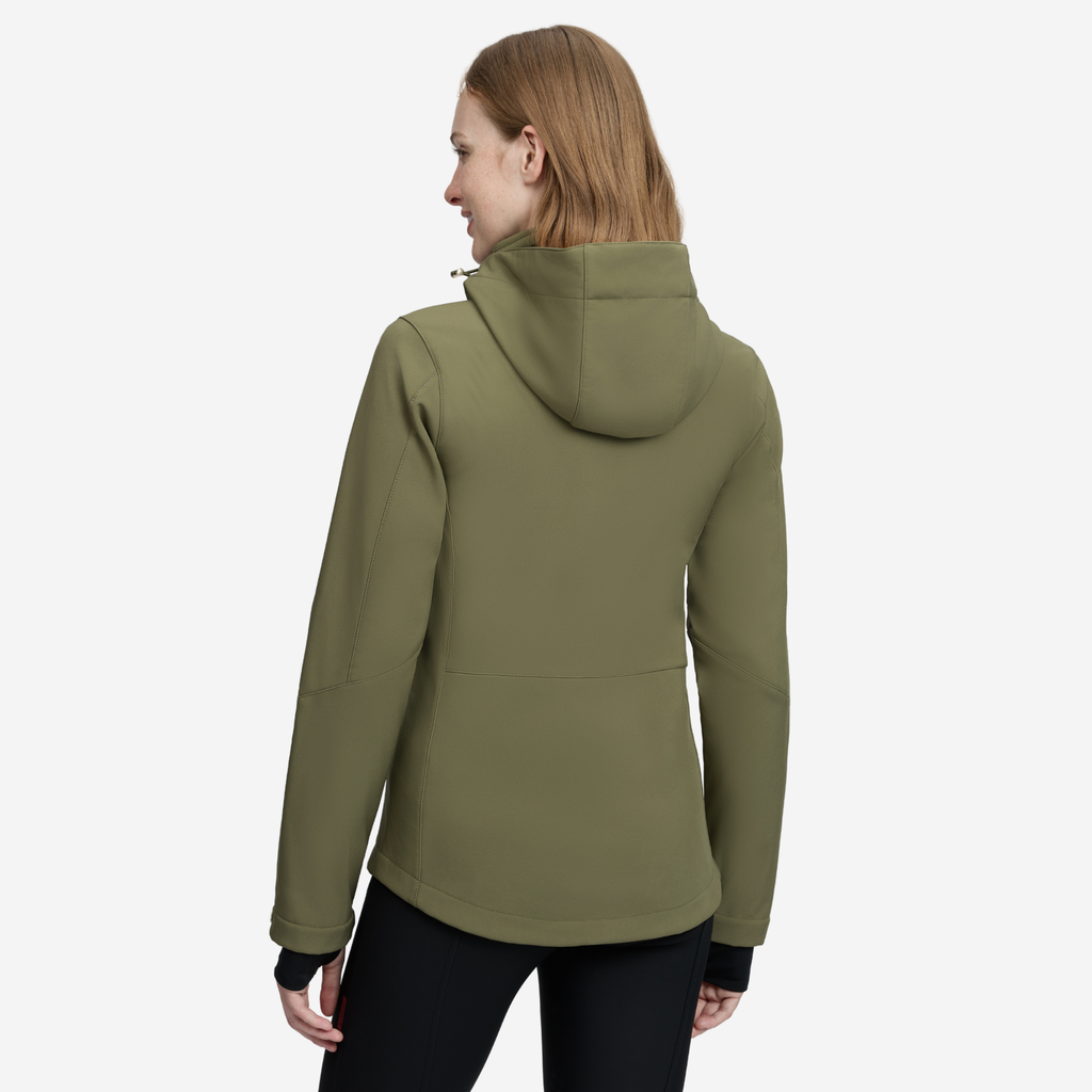 LeMieux Ladies Celine Softshell Jacket - Willow Green