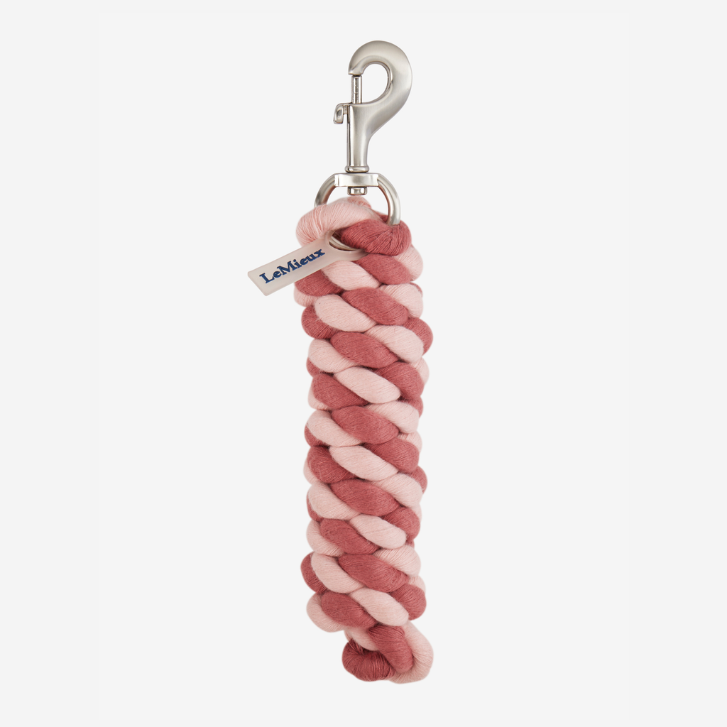 LeMieux Polycotton Leadrope - Spiced Earth/Petal