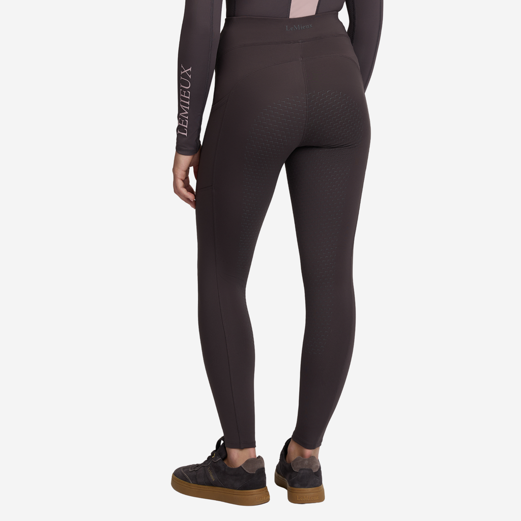 LeMieux Young Rider Nell Brushed Pull Ons - Cocoa