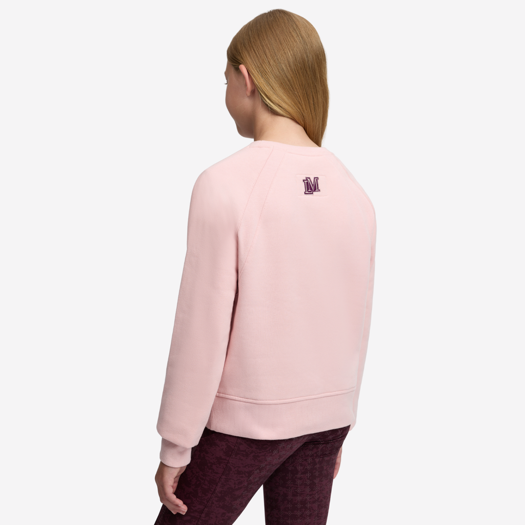 LeMieux Young Rider Shay Varsity Crew - Petal