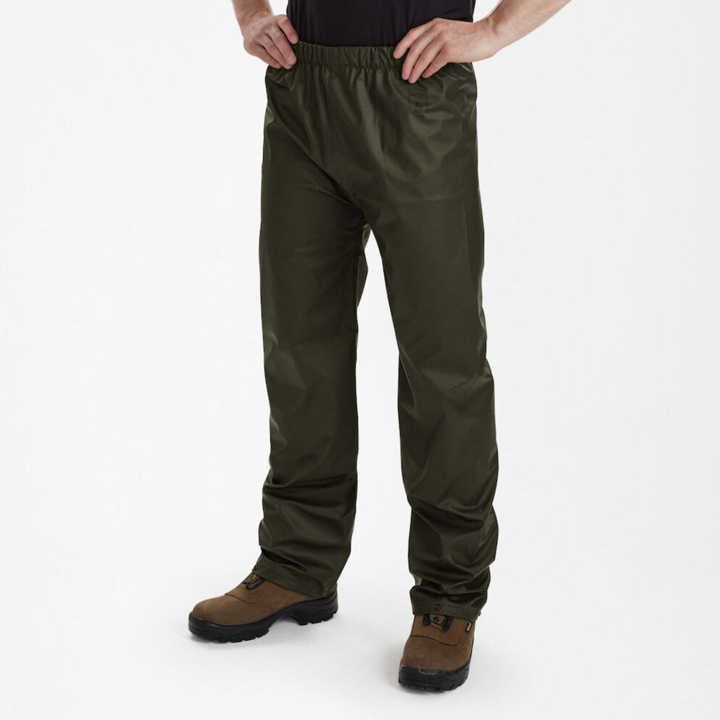 Deerhunter Hurricane Rain Trousers - Art Green