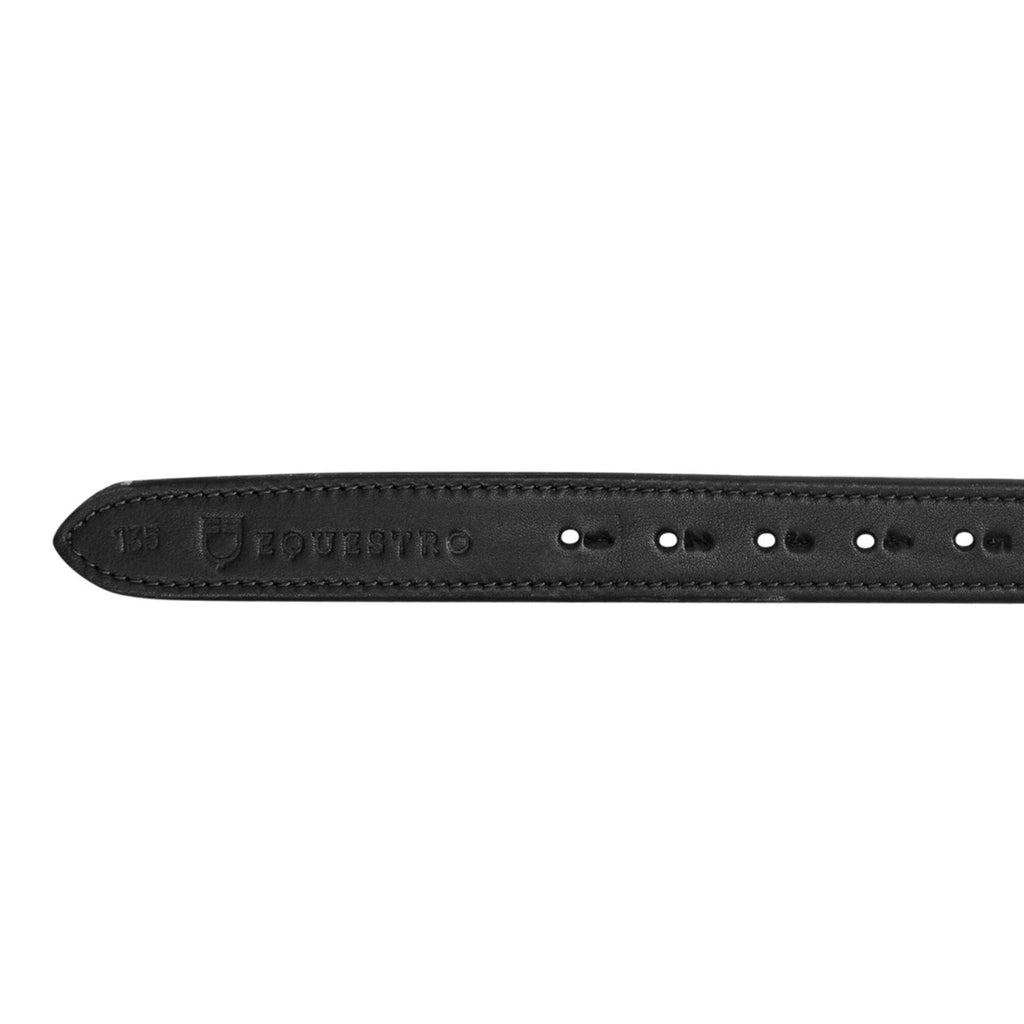 Acavallo Double Stirrup Leathers - Black