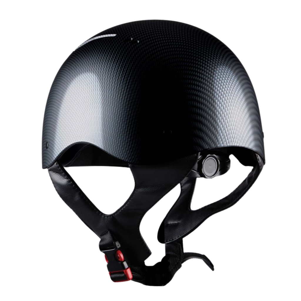 Premier Equine Artemis Gloss Jockey Skull - Carbon Shield Black