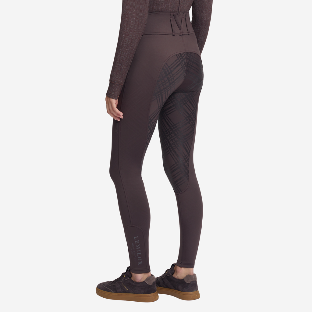 LeMieux Ladies Heritage Check Bregging - Cocoa