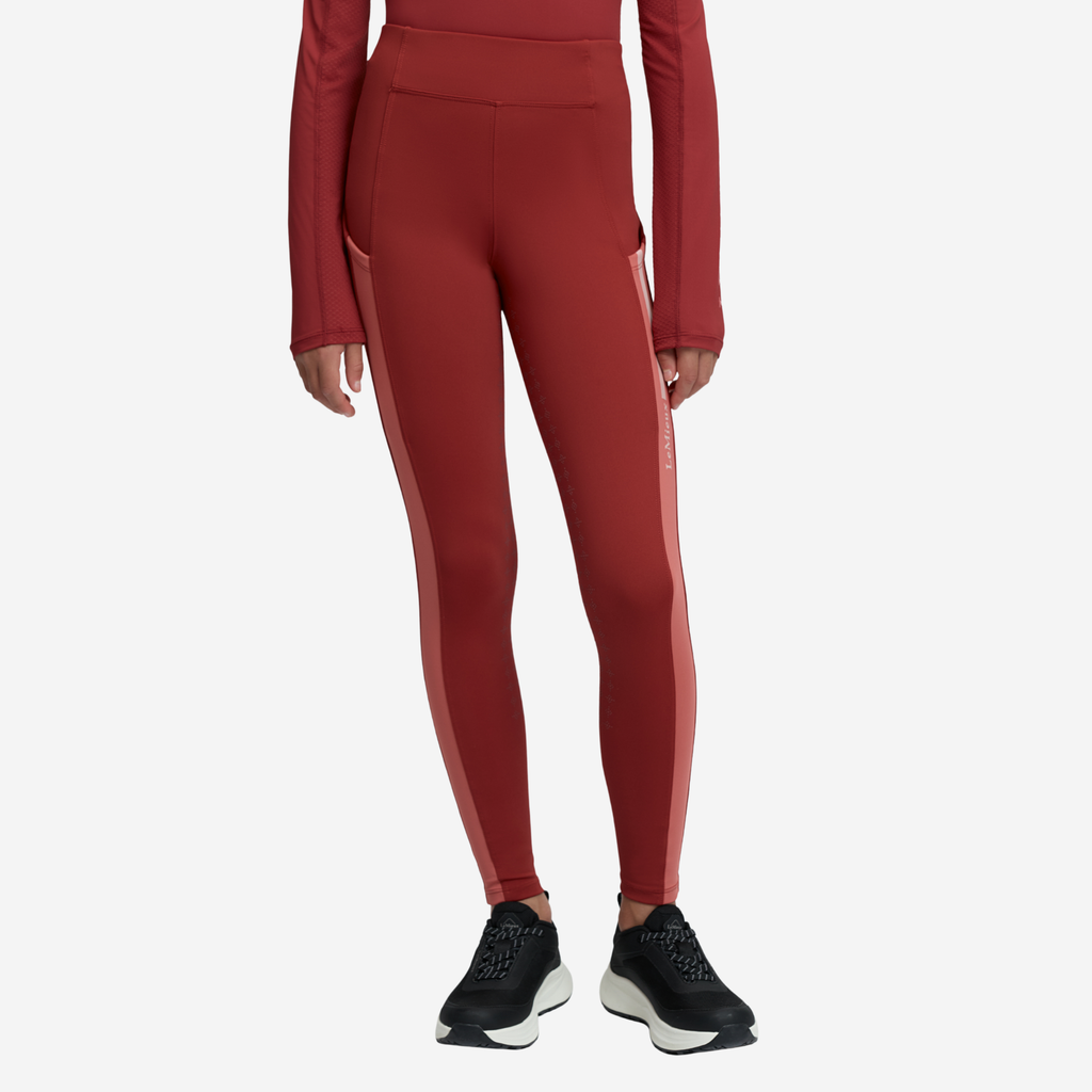 LeMieux Young Rider Orla Pull Ons - Russet