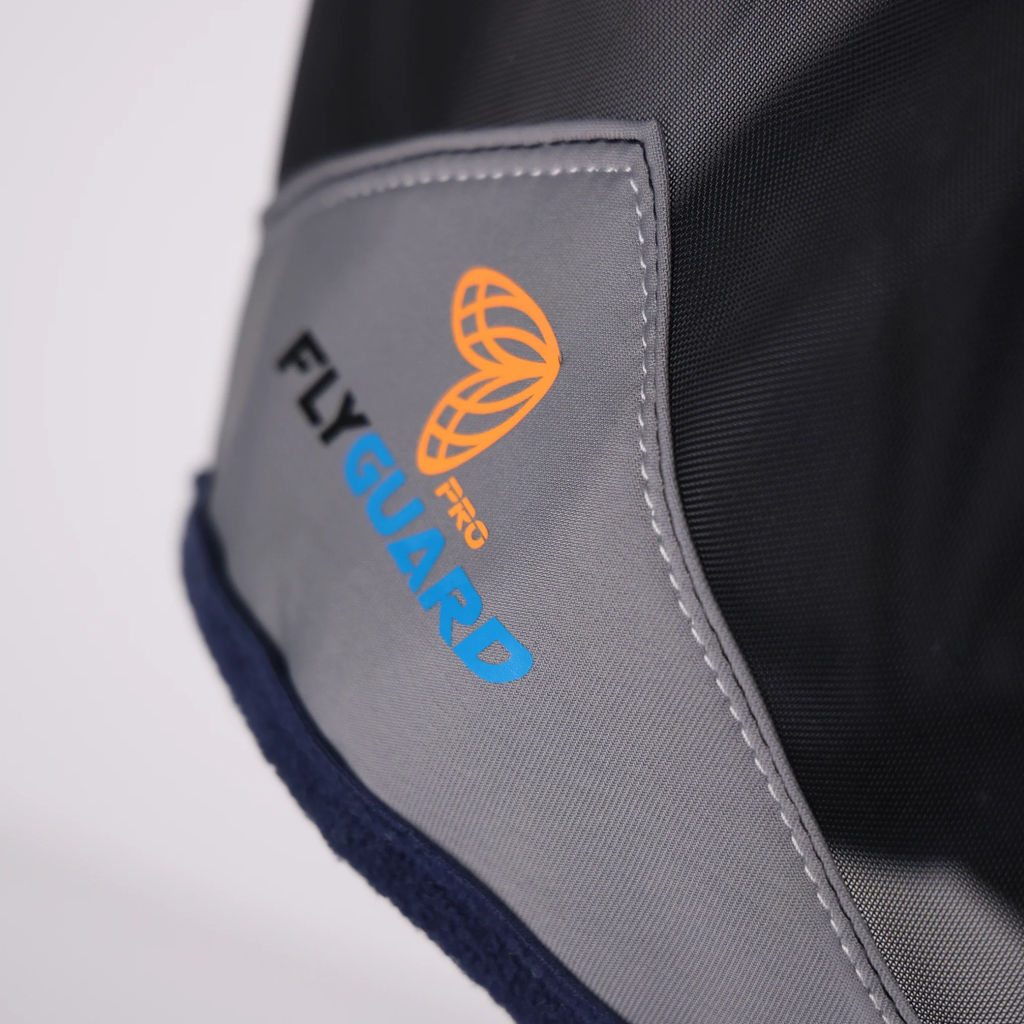 FlyGuard Pro Fine Mesh Fly Mask with Ear Hole - Navy