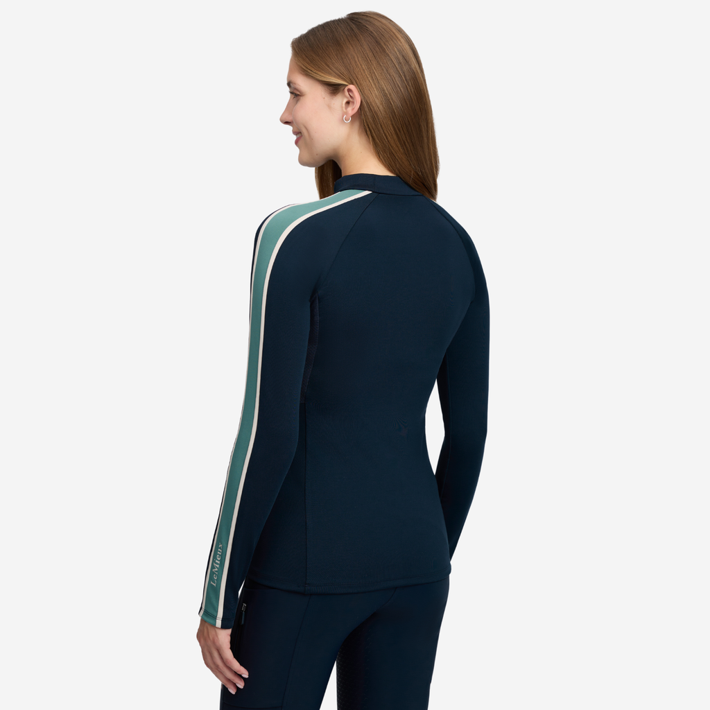 LeMieux Ladies Talia Turtle Neck Base Layer - Navy