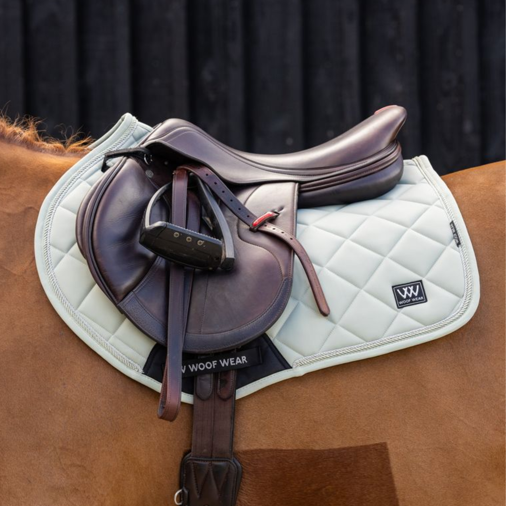 Woof Wear Vision Aura Close Contact Saddle Pad - Sage Green