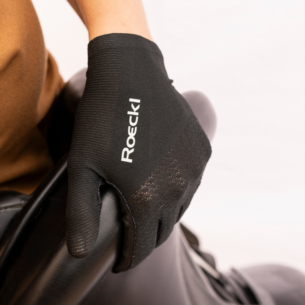 Roeckl Mechelen Riding Glove - Black
