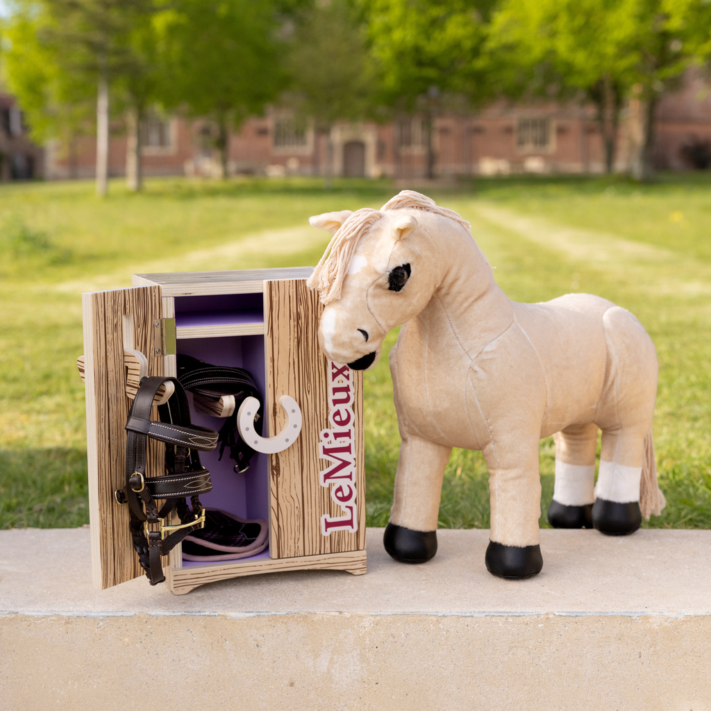 LeMieux Toy Pony Tack Locker Wooden