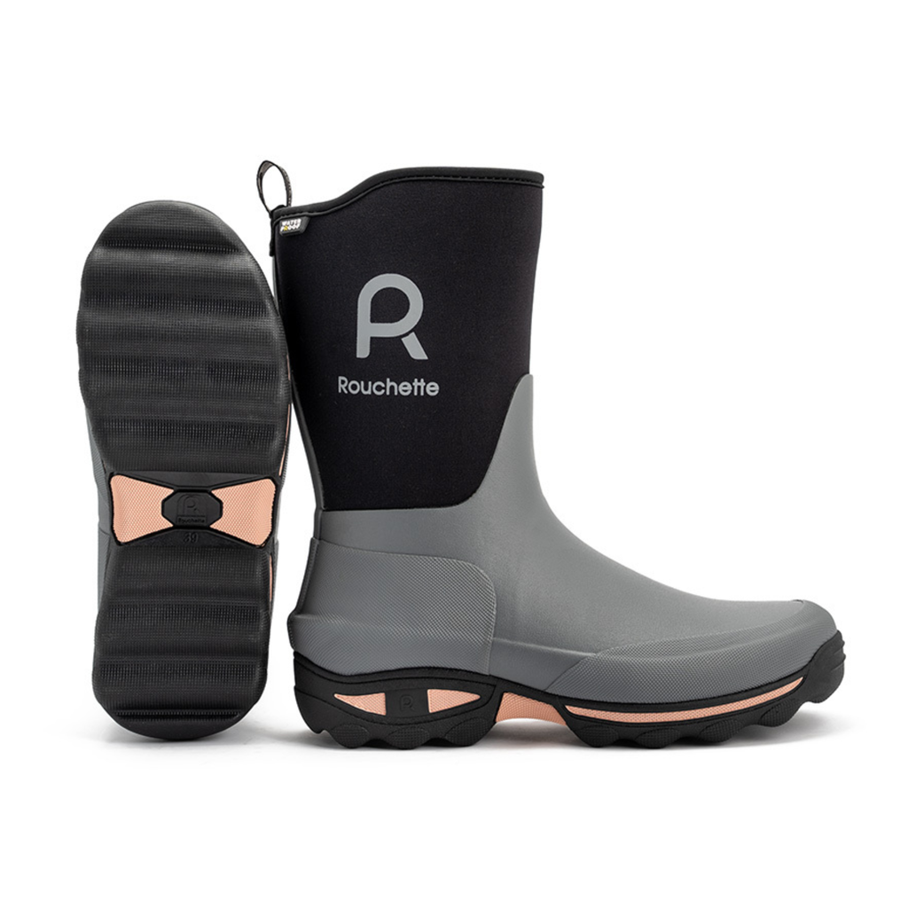 Rouchette Clean Garden Half Boot - Grey