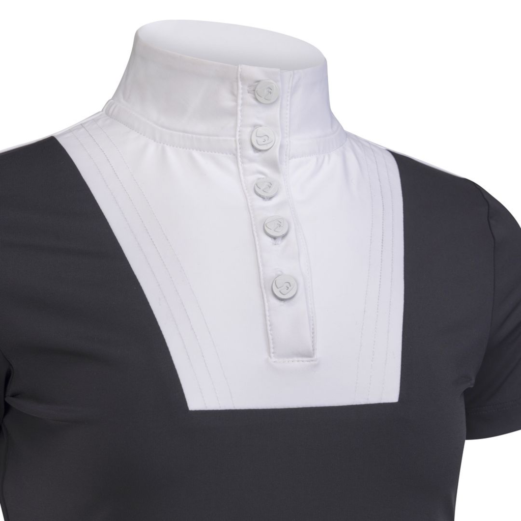 Aubrion Young Rider Optima MX Show Shirt - Black