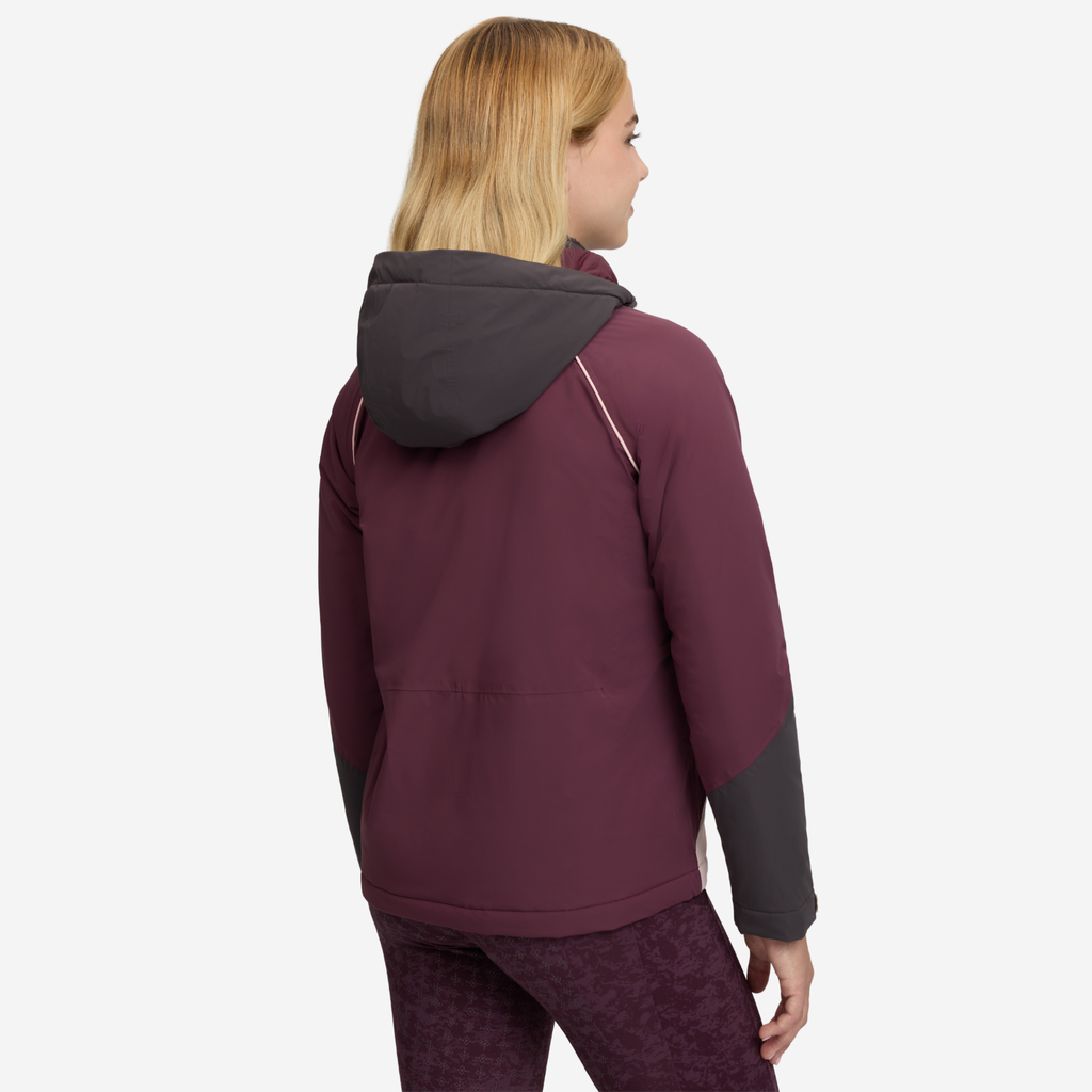 LeMieux Young Rider Bailey Waterproof Anorak - Bramble