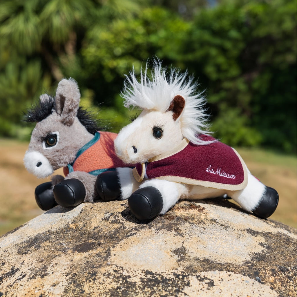 LeMieux Tiny Rugs 2 Pack - Blackberry/Spiced Earth