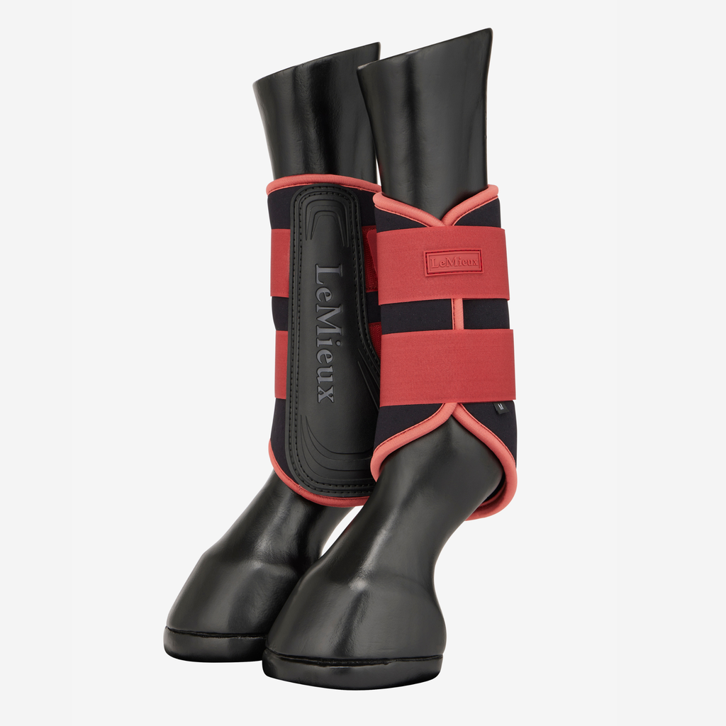 LeMieux Air-Tek Grafter Brushing Boots - Russet