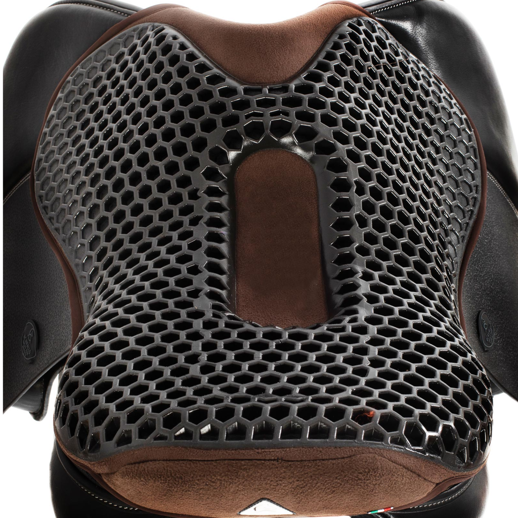 Acavallo Ortho-Pubis Gel Out Jumping Seat Saver 20mm - Brown
