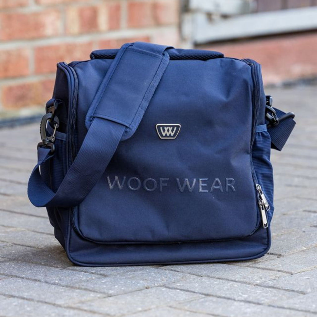 Woof Wear Fold-down Grooming bag - Navy
