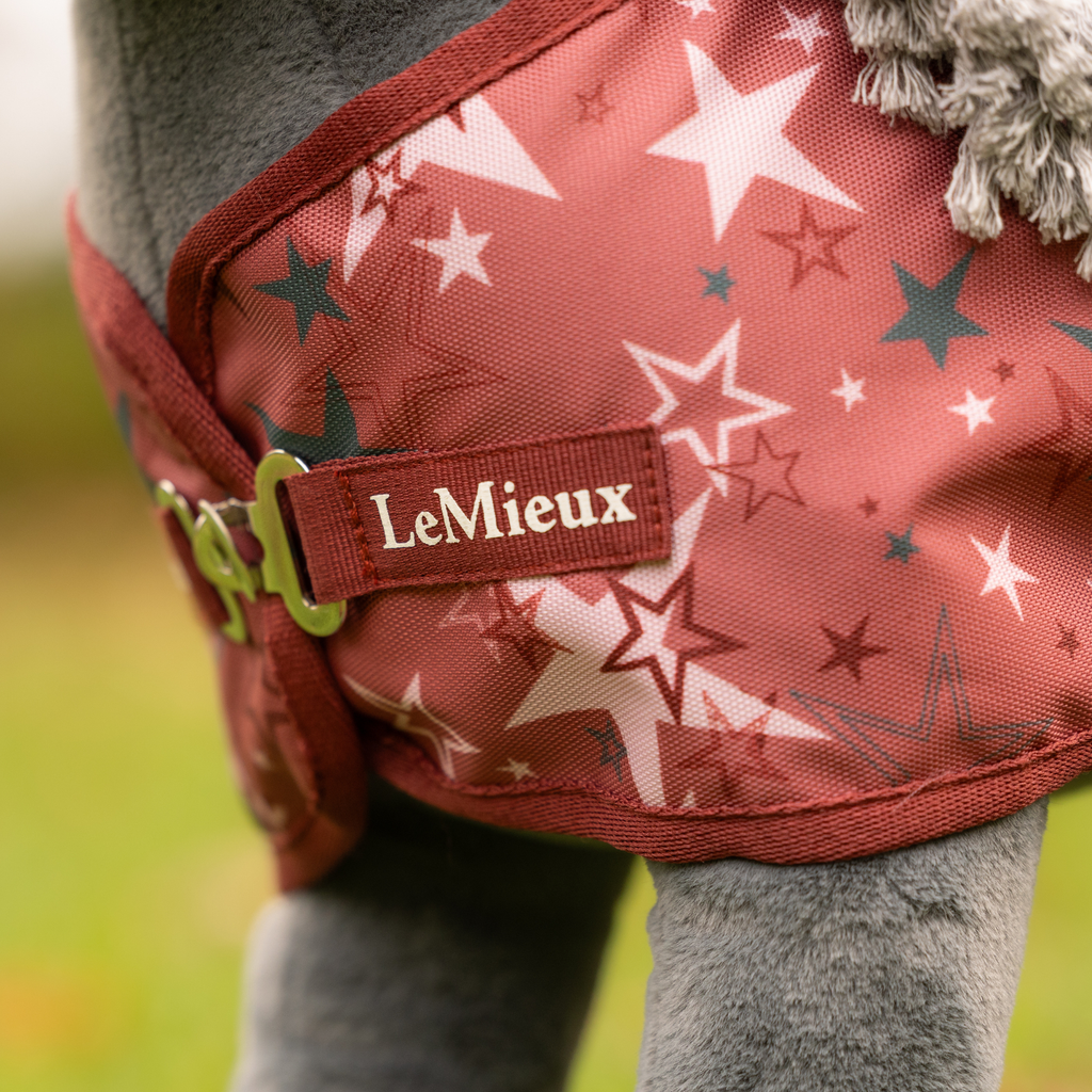 LeMieux Toy Pony Printed Turnout Rug - Spiced Earth