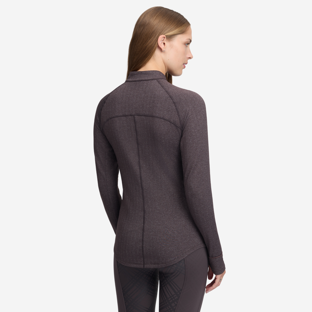 LeMieux Heritage Herringbone Base Layer - Cocoa