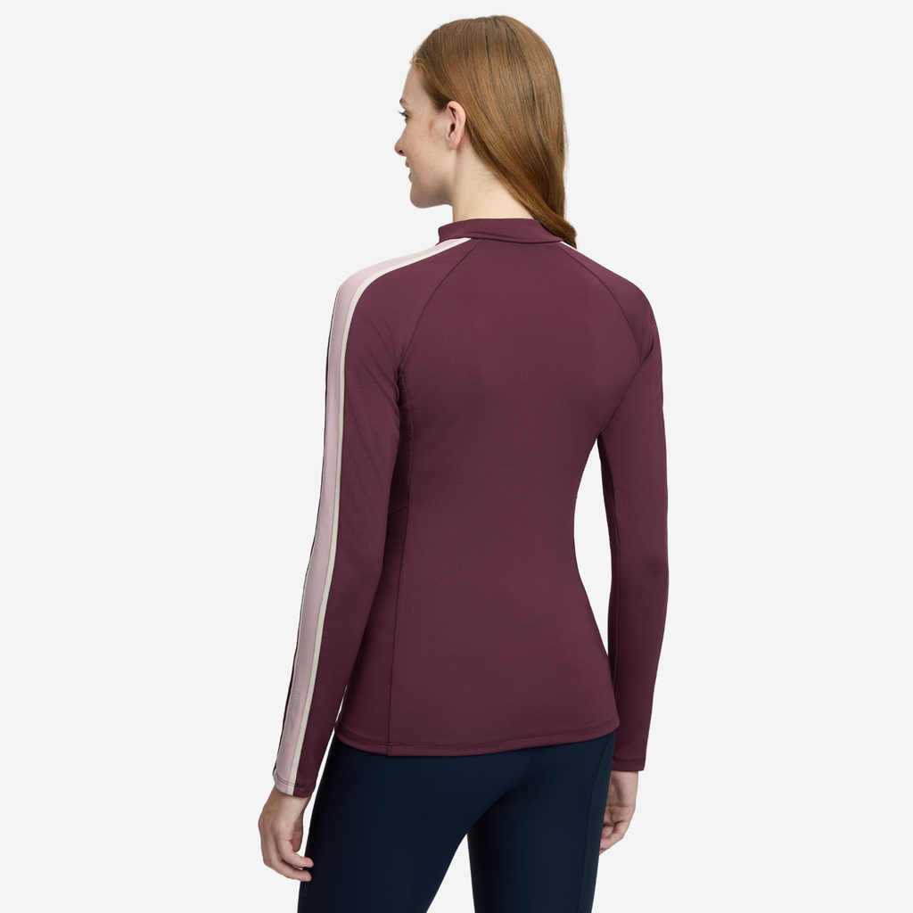 LeMieux Ladies Talia Turtle Neck Base Layer - Bramble
