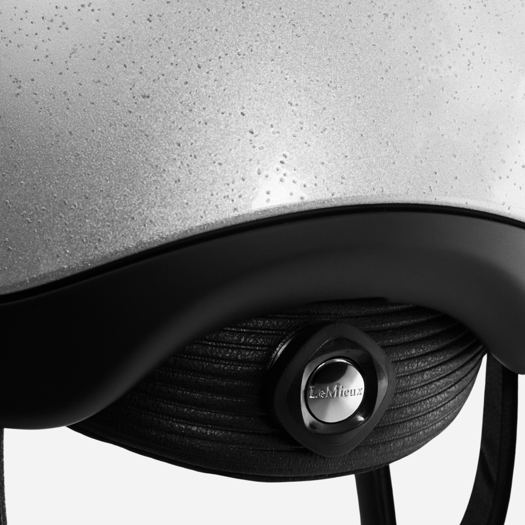 LeMieux Vexa Skull Helmet - Silver